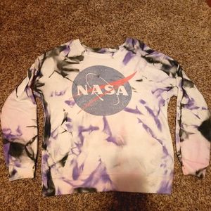 Tie Dyed Nasa Sweater